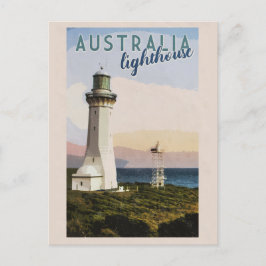 Australische Point loodrecht vuurtoren Briefkaart