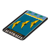 Australische Poster voor reizen met grote barrière Magneet (Linkerzijde)