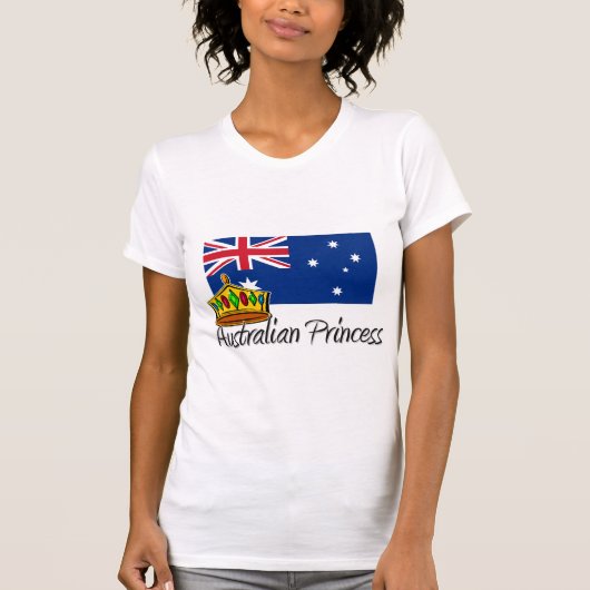 Australische prinses t-shirt (Voorkant)