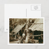 Australische prospector, c.1880s (sepia foto) briefkaart (Voorkant / Achterkant)