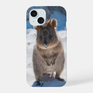 Australische Quokka op het Strand iPhone 15 Case