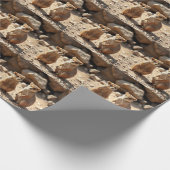 Australische Quokka Tweelingen, Cadeaupapier (Hoek)