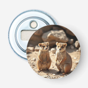 Australische Quokka Twins, Button Flesopener