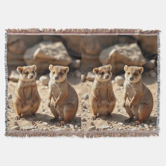 Australische Quokka Twins, Deken (Voorkant)