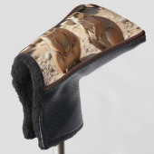Australische Quokka Twins, Golfheadcover (3/4 voorkant)