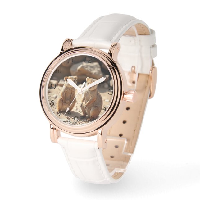 Australische Quokka Twins, Horloge (Hoek)