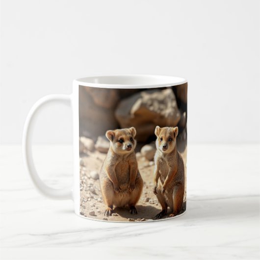Australische Quokka Twins, Koffiemok (Links)
