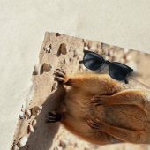 Australische Quokka Twins, Strandlaken (In situ)