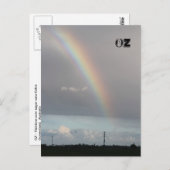 Australische regenboog briefkaart (Voorkant / Achterkant)