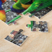 Australische regenboog Lorikeets Legpuzzel (Zijkant)