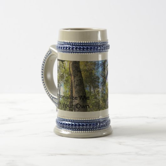 Australische regenwouden Eucalyptus Gum Trees Bierpul (Voorkant links)