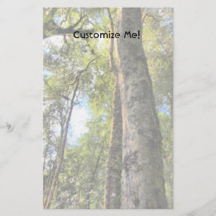 Australische regenwouden Eucalyptus Gum Trees Briefpapier