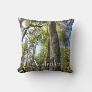 Australische regenwouden Eucalyptus Gum Trees Kussen