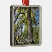 Australische regenwouden Eucalyptus Gum Trees Metalen Ornament (Rechts)