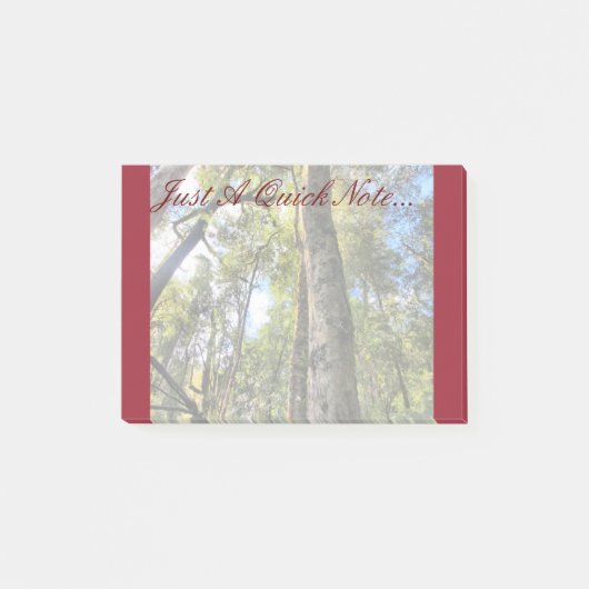 Australische regenwouden Eucalyptus Gum Trees Post-it® Notes (Voorkant)