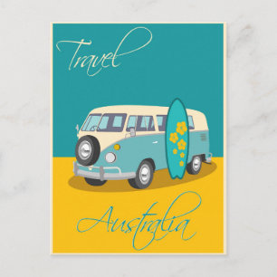  Australische reisposter Briefkaart