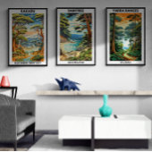 Australische Reisposter, Daintree, QLD Poster