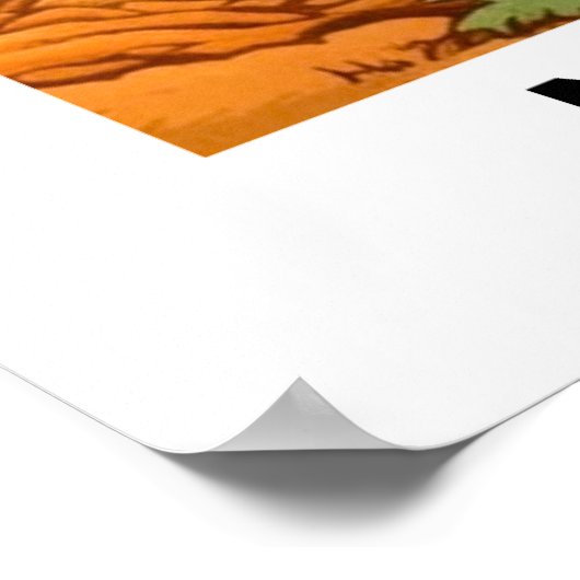 Australische Reisposter, Kakadu, NT Poster (Hoek)