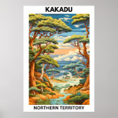Australische Reisposter, Kakadu, NT Poster (Voorkant)