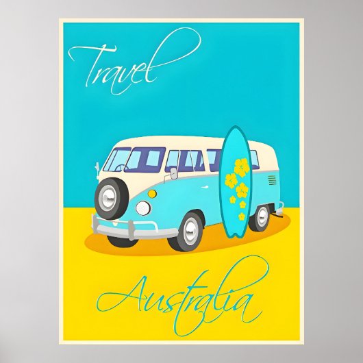 Australische reisposter poster (Voorkant)