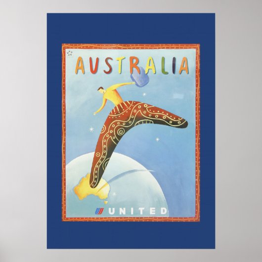 Australische reisposter poster (Voorkant)