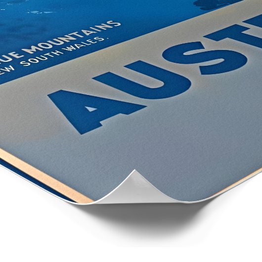 Australische reisposter poster (Hoek)