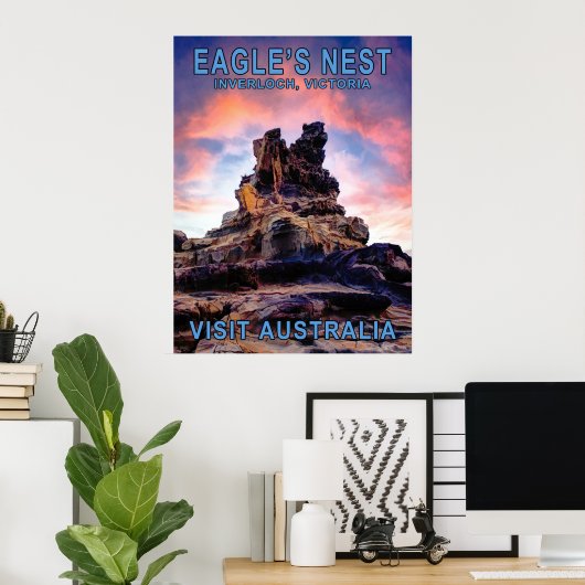 Australische reisposter poster (Thuiskantoor)