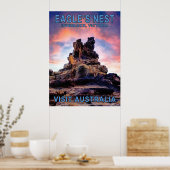 Australische reisposter poster (Keuken)