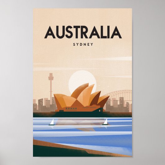 Australische reisposter Sydney Poster (Voorkant)