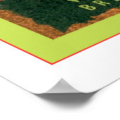 Australische ringweg Adverteren Poster (Hoek)