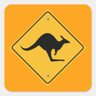 Australische Road Panel Sticker