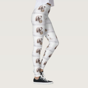 Australische rode merle pup leggings