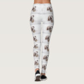 Australische rode merle pup leggings (Achterkant)
