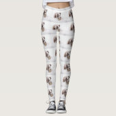 Australische rode merle pup leggings (Voorkant)