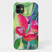 Australische roodbloeiende waterverf Case-Mate iPhone case (Achterkant)