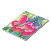 Australische roodbloeiende waterverf notitieblok (Linkerzijde)