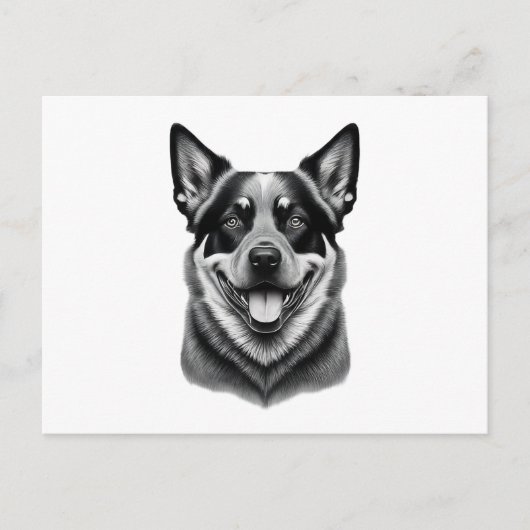 Australische runderen hond briefkaarten, Charming Briefkaart (Voorkant)