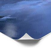 Australische runderen kerstfeest  perfect poster (Hoek)