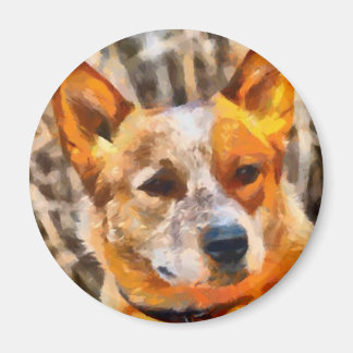 Australische runderhond - Red Heeler Magneet