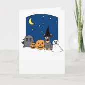 Australische Rundhond Halloween Kaart (Voorkant)