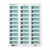 Australische Rundvee Hond Retouradres Labels (Full Sheet)