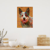 australische rundveefond poster (Keuken)