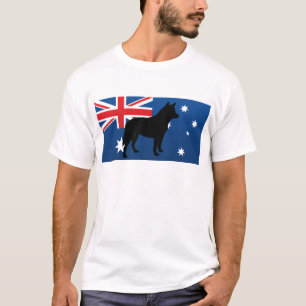 australische rundveefond silo australia vlag t-shirt