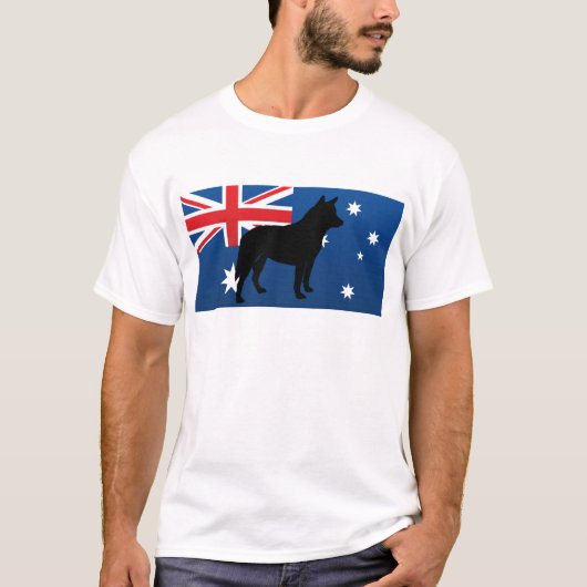 australische rundveefond silo australia vlag t-shirt (Voorkant)