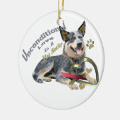 Australische rundveestapel keramisch ornament (Links)