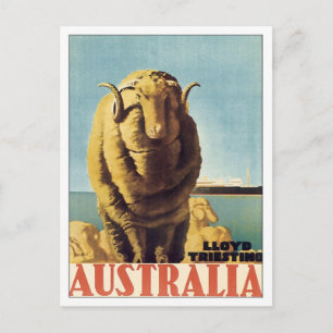 Australische scheepvaartlijn Briefkaart