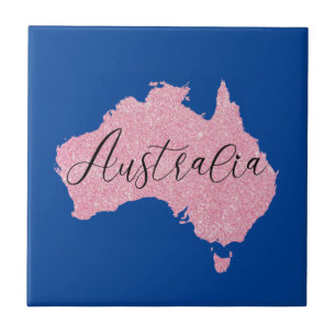 Australische schitterende kleur tegeltje