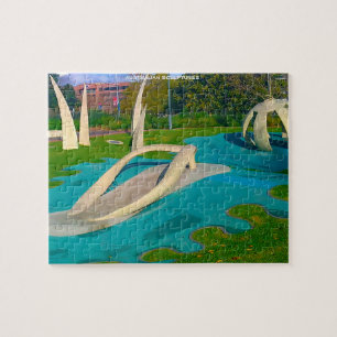Australische sculpturen legpuzzel