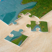 Australische sculpturen legpuzzel (Zijkant)