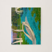 Australische sculpturen legpuzzel (Verticaal)